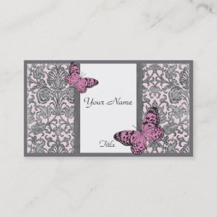 Oriental Damask(Pink)Business Card