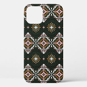 Oriental Damask: Vintage Talavera Mosaic. iPhone 12 Case