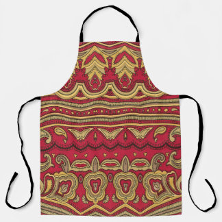 Oriental Decor: Abstract Closeup Apron