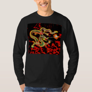 Oriental Dragon Fire on Lucky Energy T-Shirt