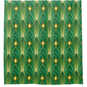 Oriental Elegance: Art Deco Wallpaper