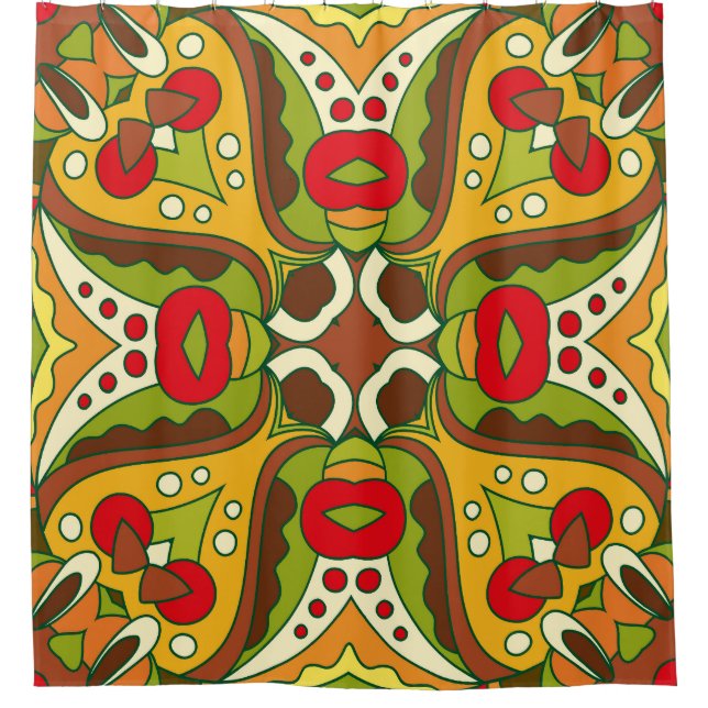 Oriental Ethnic Style Seamless Pattern (Front)