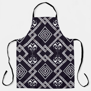 Oriental ethnic, traditional seamless background. apron