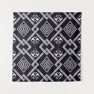 Oriental ethnic, traditional seamless background. tapestry