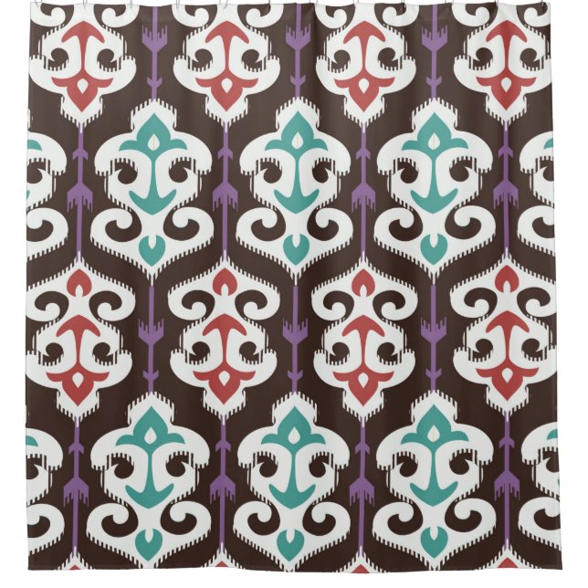 Oriental fabric ornament seamless pattern (Front)