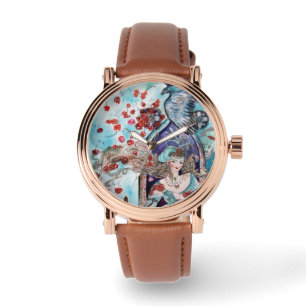 ORIENTAL FAIRY TALE / PRINCESS,RED ROSES AND HAWK WATCH