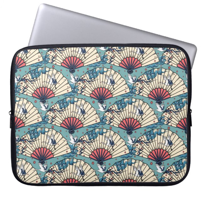 Oriental FanTasy Laptop Sleeve (Front)