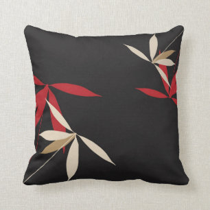 Oriental Floral Decor Pillow