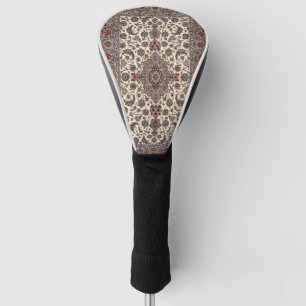 Oriental Floral Persian Carpet Pattern Golf Head Cover
