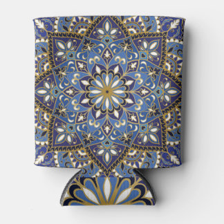 Oriental Floral: Vintage Carpet Can Cooler