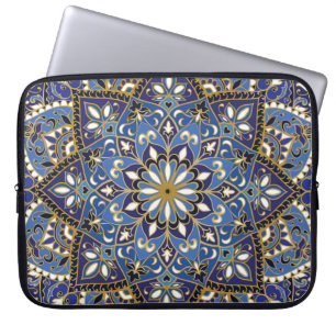Oriental Floral: Vintage Carpet Laptop Sleeve