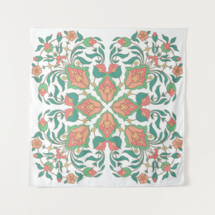 Oriental Floral Vintage Design Tapestry