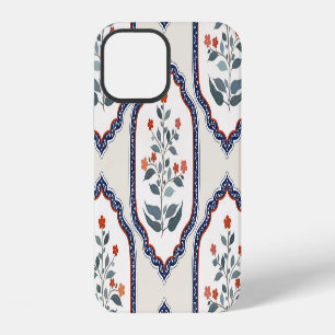 Oriental Flower Branches: Kalamkari Indian. iPhone 12 Case