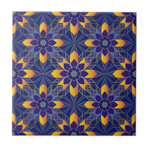 Oriental Geometric Pattern Tile