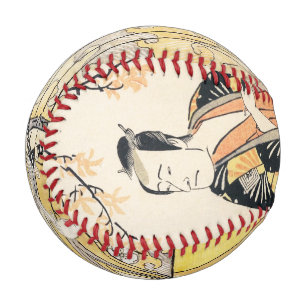 Oriental japanese kabuki actors samurais portrait baseball