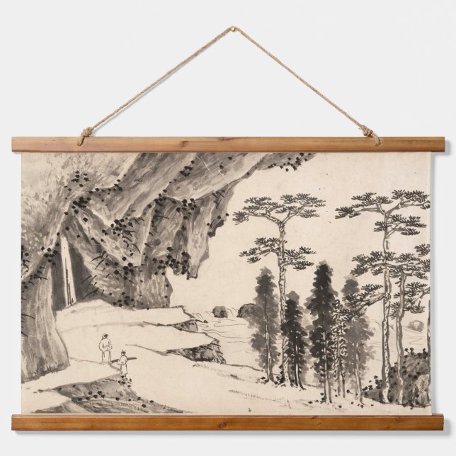 Oriental landscape hanging tapestry (Front)