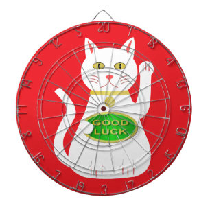 Oriental Lucky Cat Dartboard