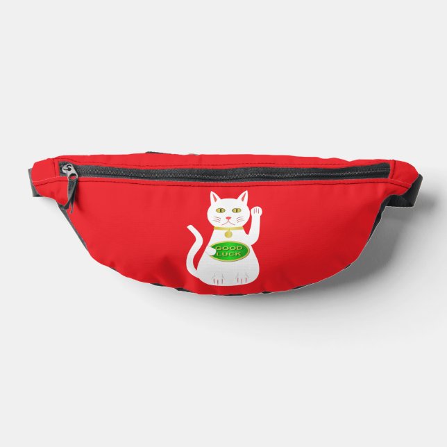 Oriental Lucky Cat Fanny Pack (Lay Down)