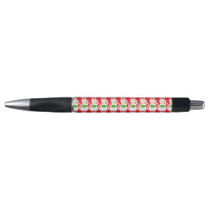 Oriental Lucky Cat Patterned Pen