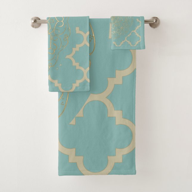 Oriental Mandala - Ensemble de serviettes de bain (En situation)