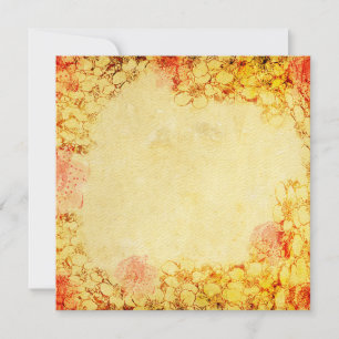 Oriental Mood Square Invitation Announcement