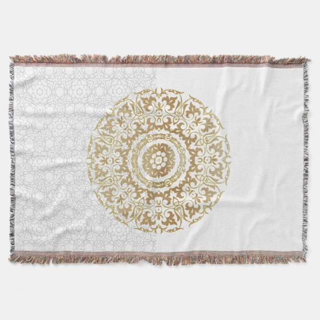 Oriental Nights - Throw Blanket (Front)