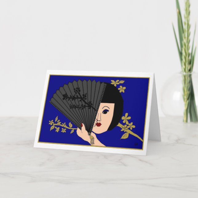 Oriental Note Card (Front)