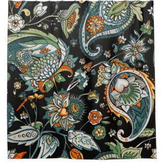 Oriental paisley: traditional Turkish motif.