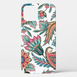 Oriental Paisley: Vintage Floral Seamless iPhone 12 Case