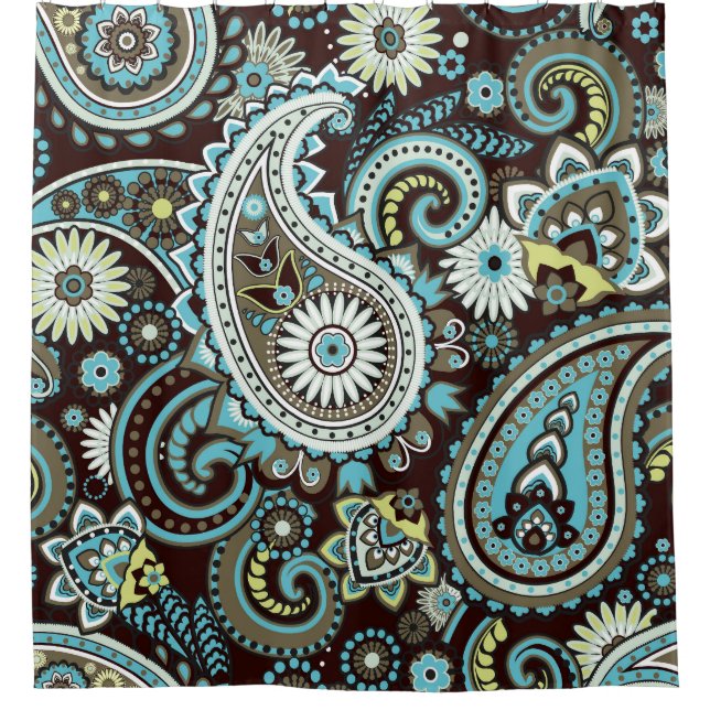Oriental Paisley Vintage Seamless Pattern (Front)