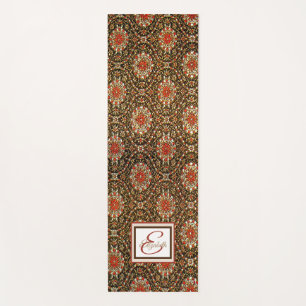 Oriental, Persian Carpet Monogram- Personalized Yoga Mat