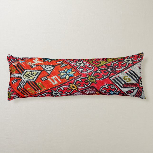 Oriental Persian , Turkish Pattern, Carpet Body Pillow (Back)