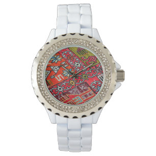 Oriental Persian , Turkish Pattern, Carpet Watch