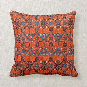 Oriental Persian  Turkish Pattern Throw Pillow