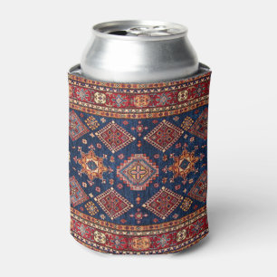 Oriental Persian Turkish Rug Pattern Can Cooler