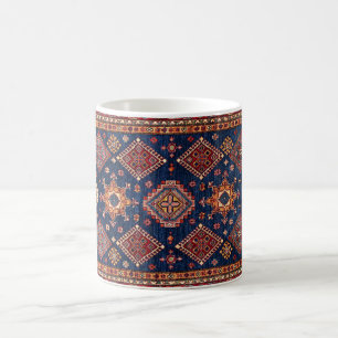 Oriental Persian Turkish Rug  Pattern Coffee Mug