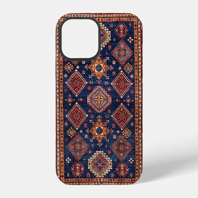 Oriental Persian Turkish Rug Pattern iPhone Case (Back)