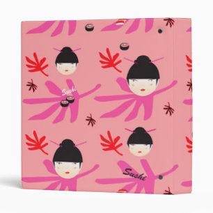 Oriental Pink Binder