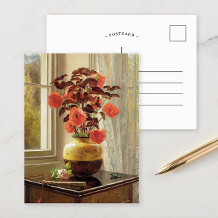Oriental Poppy and Coleus   Jessica Hayllar Postcard