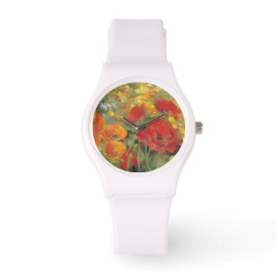 Oriental Poppy Field Watch