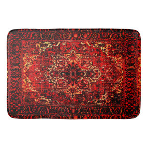 Oriental rug - bold design in  warm colours