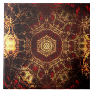Oriental Rug Ceramic Tile