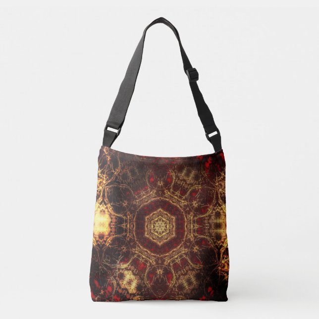 Oriental Rug Crossbody Bag (Front)