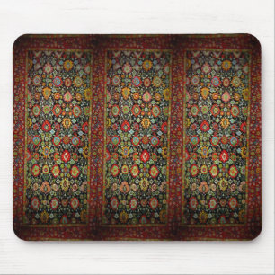 Oriental rug design mouse pad