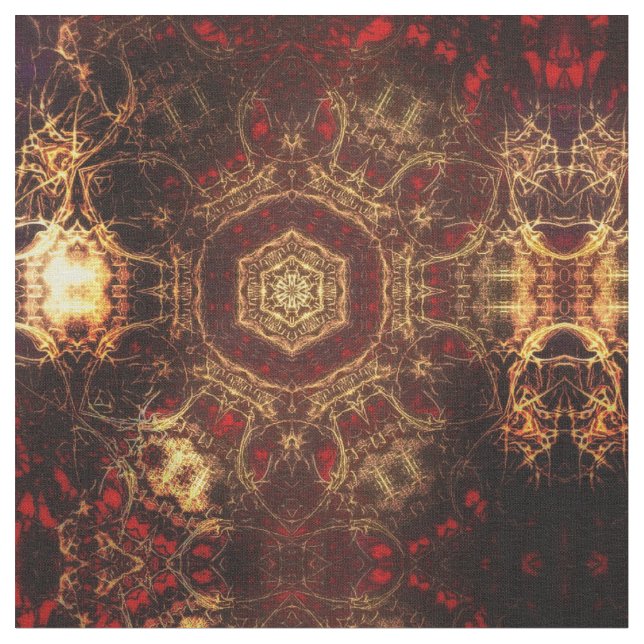 Oriental Rug Fabric (Close Up)