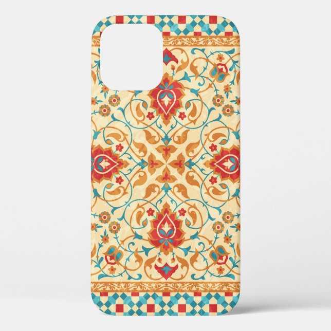 Oriental rug, floral ornamental pattern. Case-Mate iPhone case (Back)