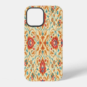 Oriental rug, floral ornamental pattern. iPhone 12 case