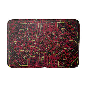 Oriental rug -  geometric  tribal pattern