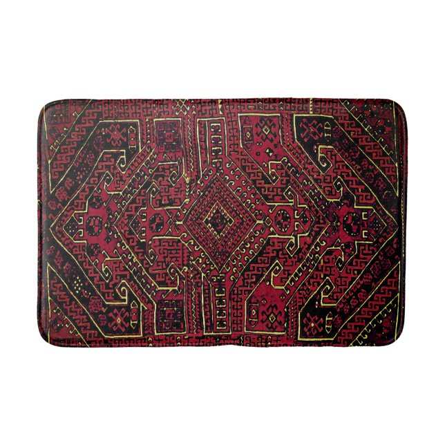 Oriental rug -  geometric  tribal pattern (Front)