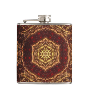 Oriental Rug Hip Flask